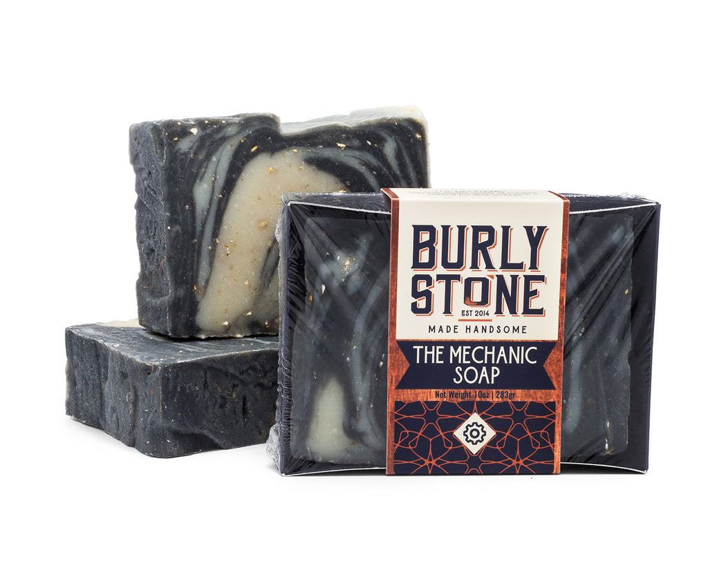 The Mechanic Soap: Peppermint, Tea Tree, & Basil Essential Oils